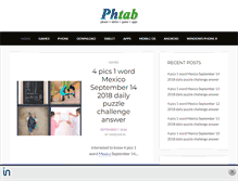 Tablet Screenshot of phtab.com